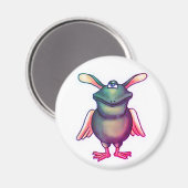 Komisches Monster für Halloween Magneet (Voorkant / Achterkant)