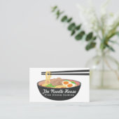 Komkomkommer Bowl | Eetstokjes Visitekaartje (Staand voorkant)