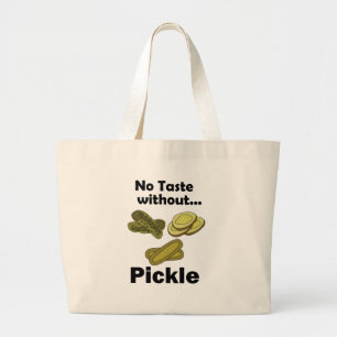 Komkommer Augurken Geen Smaak Zonder Augurk Grote Tote Bag