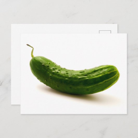 Komkommer Briefkaart (Voorkant / Achterkant)