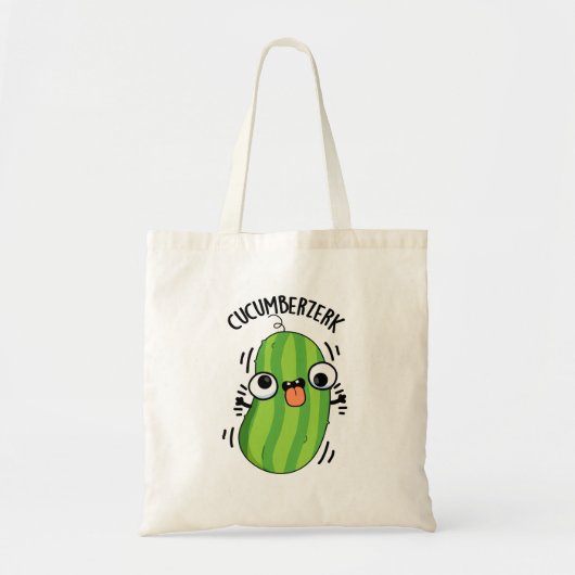 Komkommer Grappig Berzerk Komkommer Pun Tote Bag (Voorkant)