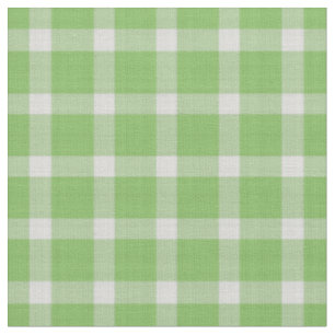 Komkommer Groen en wit geruit geruit gingham Stof