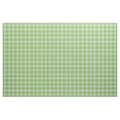 Komkommer Groen en wit geruit geruit gingham Stof (Fat Quarter)