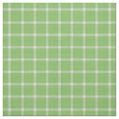 Komkommer Groen en wit geruit gingham Stof (Swatch)