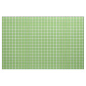 Komkommer Groen en wit geruit gingham Stof (Fat Quarter)