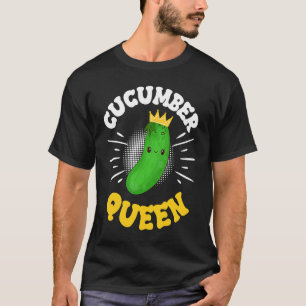 Komkommer Koningin Fruit Groente Moederdag Tuin T-shirt