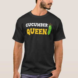 Komkommer Koningin Fruit Groente Moederdag Tuin T-shirt