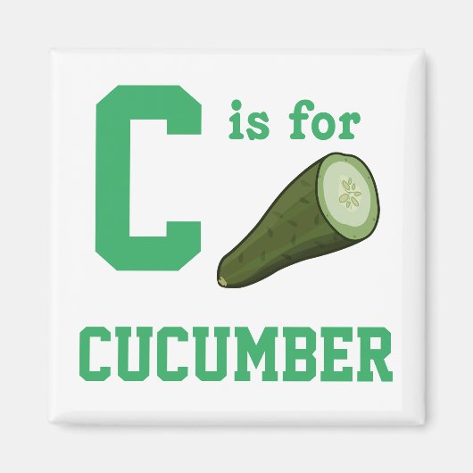 Komkommer Magneet (Voorkant)