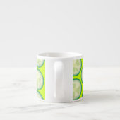 Komkommer schijf espresso kop (Achterkant)