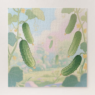 Komkommer Wijnstok Tuin Whimsisch Legpuzzel