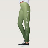 komkommergroen leggings (Links)