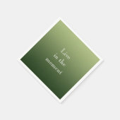 komkommergroen servet (Hoek)