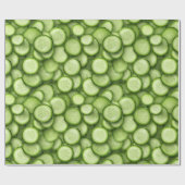 Komkommerpakpapier Cadeaupapier (Vlak)