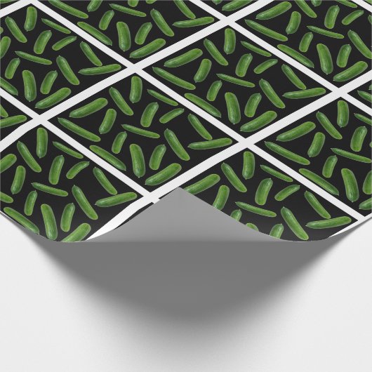 Komkommerpatroon Cadeaupapier (Hoek)