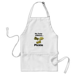 Komkommerpickles Geen Smaak Zonder Pickle Chef Standaard Schort
