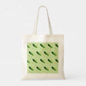 Komkommers, cukes, groene groenten tote bag (Achterkant)
