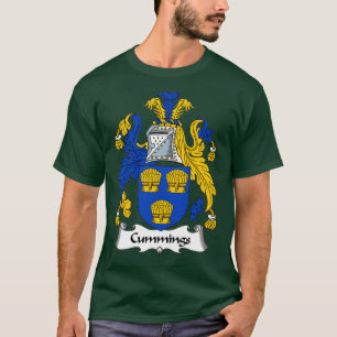 Komkommers Mat Arms Cummings Family Crest T-shirt