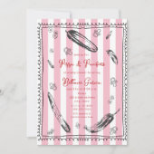 Komkommers Pacifiers Sketch Doodle Boy Baby shower Kaart (Voorkant)