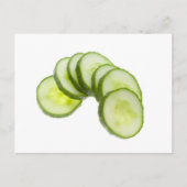 Komkommersegmenten Briefkaart (Voorkant)