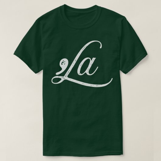 Komma 3 t-shirt (Design voorkant)