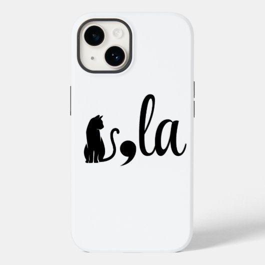 Komma La Kamala Harris - kattenmoeder voor Kamala Case-Mate iPhone Case (Achterkant)