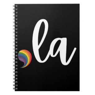 Komma La Kamala Harris Pride Regenboog LGBQ Homo Notitieboek