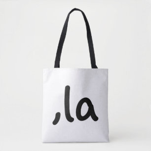 Komma La Kamala Harris Punt La Verkiezing Tote Bag