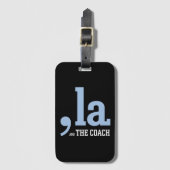 Komma La Kamala Harris Tim Walz Coach 2024  Bagagelabel (Voorkant (verticaal))