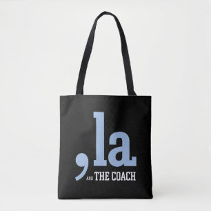 Komma La Kamala Harris Tim Walz Coach 2024 Tote Bag