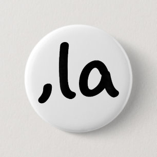 Komma La Kamala Harris Voor President 2024 Verkiez Ronde Button 5,7 Cm