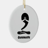 Kommaaste Keramisch Ornament (Rechts)