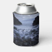 Kommen en Rocks langs de Ocean Shoreline Blikjeskoeler (Blikje Achterkant)