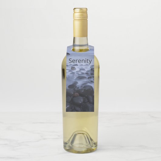 Kommen en Rocks langs de Ocean Shoreline Flessenhanger (Op fles)