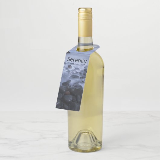 Kommen en Rocks langs de Ocean Shoreline Flessenhanger (Schuin)