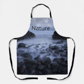 Kommen en Rocks langs de Ocean Shoreline Schort (Voorkant)