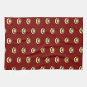 Kommen van Gumbo Keuken Handdoek (Horizontaal)