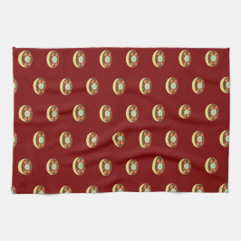 Kommen van Gumbo Keuken Handdoek