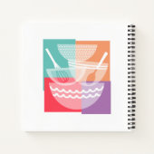 Kommetjes voor persoonlijk kookboek notitieboek (Achterkant)