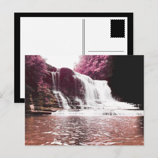 kommins herfsten briefkaart (Voorkant / Achterkant)