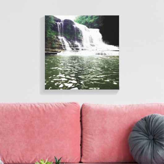 kommins herfsten canvas afdruk (Insitu (Woonkamer))