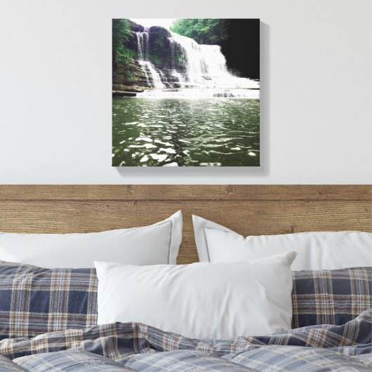 kommins herfsten canvas afdruk (Insitu (Slaapkamer))