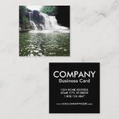 kommins herfsten vierkante visitekaartje (Voorkant / Achterkant)