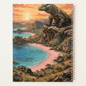 Komodo Draak Koning van het Eiland Planner (Achterkant)