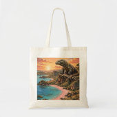 Komodo Draak Koning van het Eiland Tote Bag (Voorkant)
