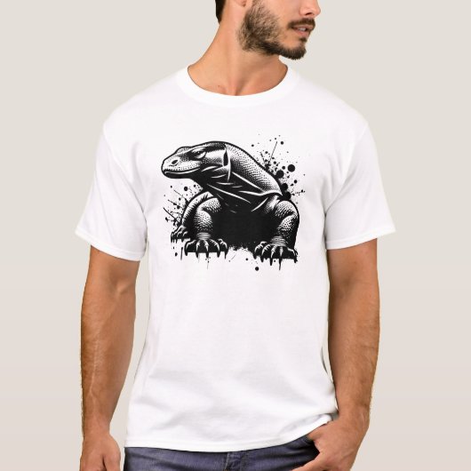 Komodo draak t-shirt (Voorkant)