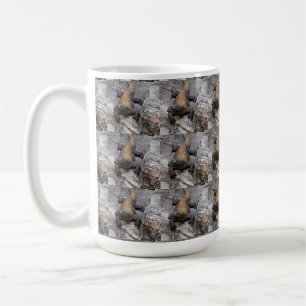 Komodo-draak volledige wrap-patroon koffiemok