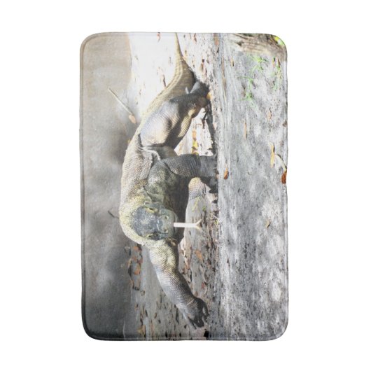 Komodo Dragon (0751) Bath Mat (Voorkant Verticaal)