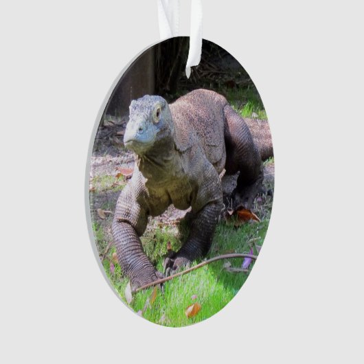 Komodo Dragon - Acrylversiering Ornament (voorkant)