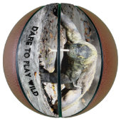 Komodo Dragon Basketball - Dare to Play Wild! Basketbal (Verticaal)