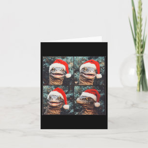 Komodo Dragon Christmas Kaart